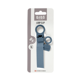 BIBS - Lantisor clip Loop pentru suzeta, Petrol