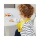 Skip Hop Bavetica de silicon Fold & Go Zoo - Albinuta