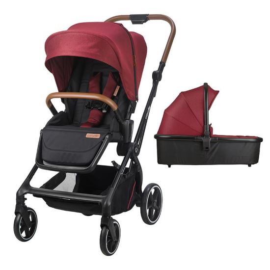 Carucior modular 2in1 Coccolle Saliara Cabernet - gogobaby.ro