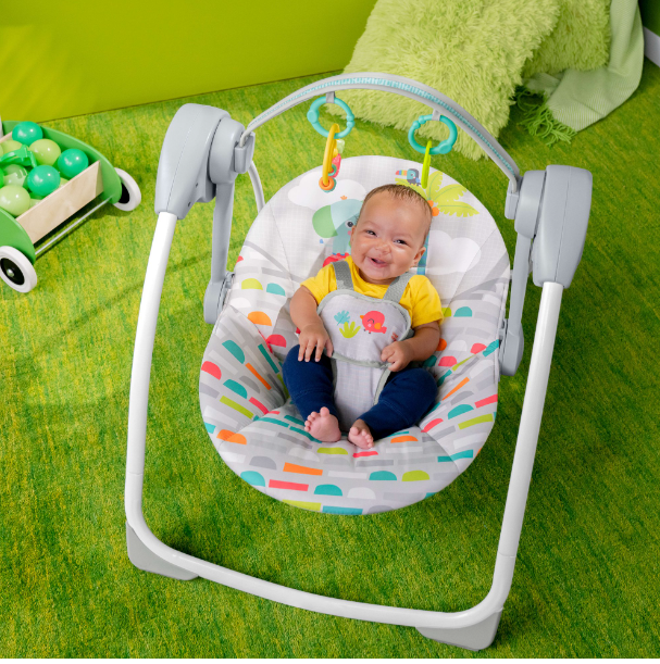 Bright Starts - Leagan portabil Playful Paradise - gogobaby.ro