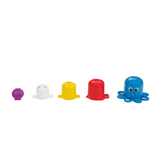 Baby Einstein - Set de pahare senzoriale pentru stivuire si scurgere, 