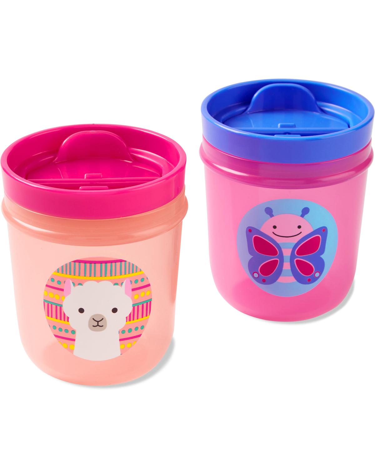 Skip Hop Set Pahare ZOO - Fluturas / Lama - gogobaby.ro