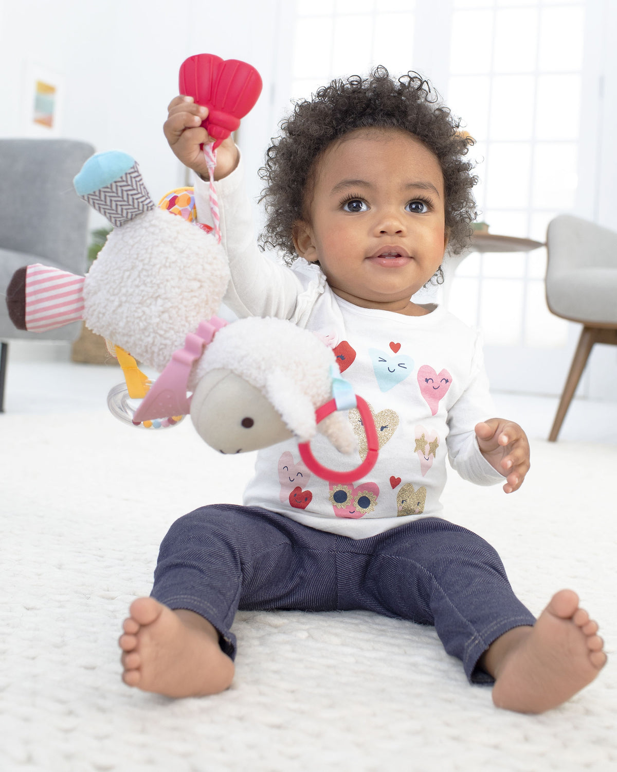 Skip Hop Jucarie de activitati Lama - Bandana Buddies - gogobaby.ro