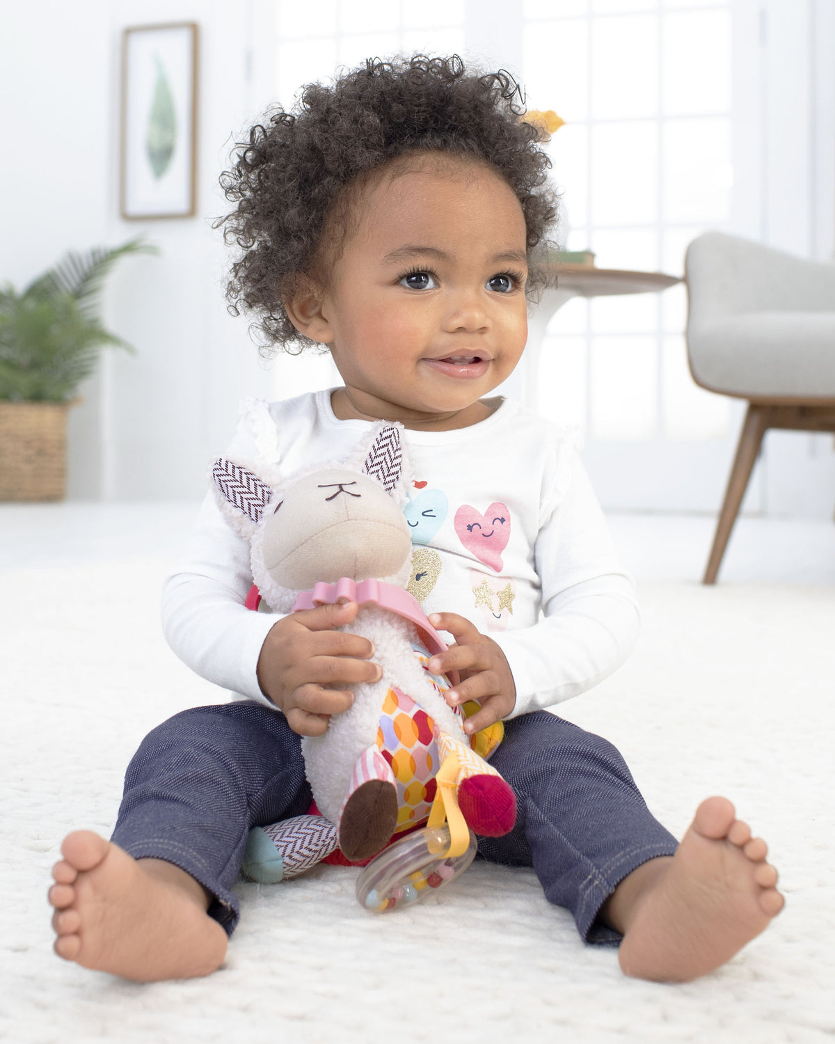 Skip Hop Jucarie de activitati Lama - Bandana Buddies - gogobaby.ro