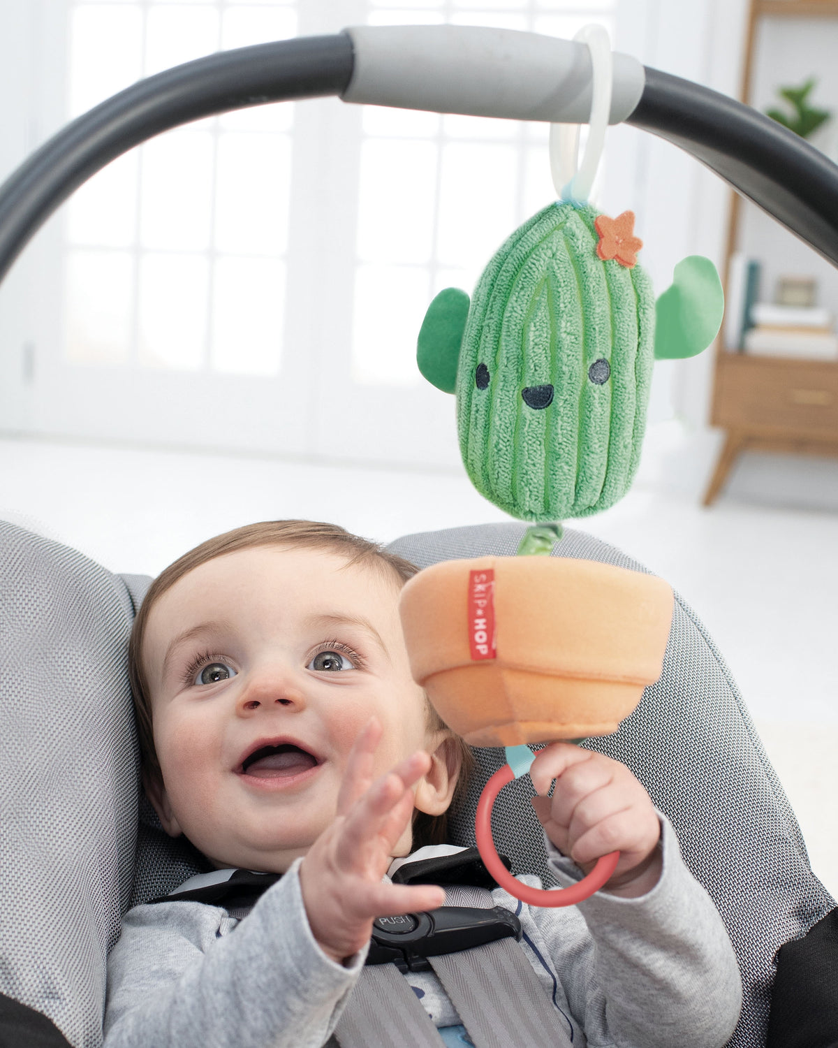 Skip Hop Jucarie zornaitoare pentru carucior - Cactus - gogobaby.ro