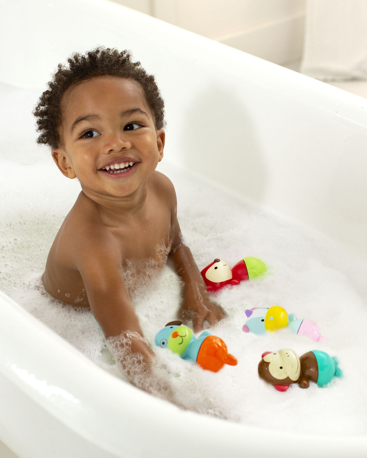 Skip Hop Jucarii ZOO pentru baie - Unicorn / Vulpe - gogobaby.ro