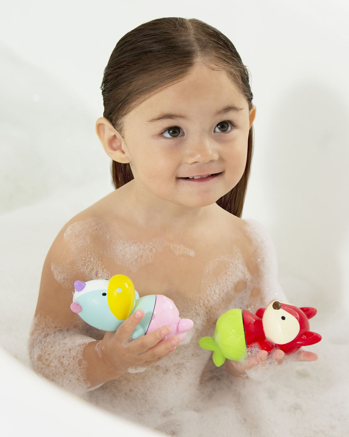 Skip Hop Jucarii ZOO pentru baie - Unicorn / Vulpe - gogobaby.ro