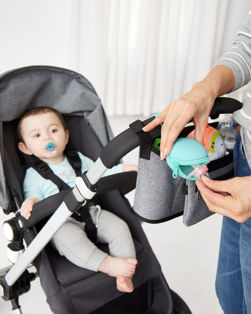 Skip Hop Suport pentru suzeta din silicon - Turcoaz - gogobaby.ro