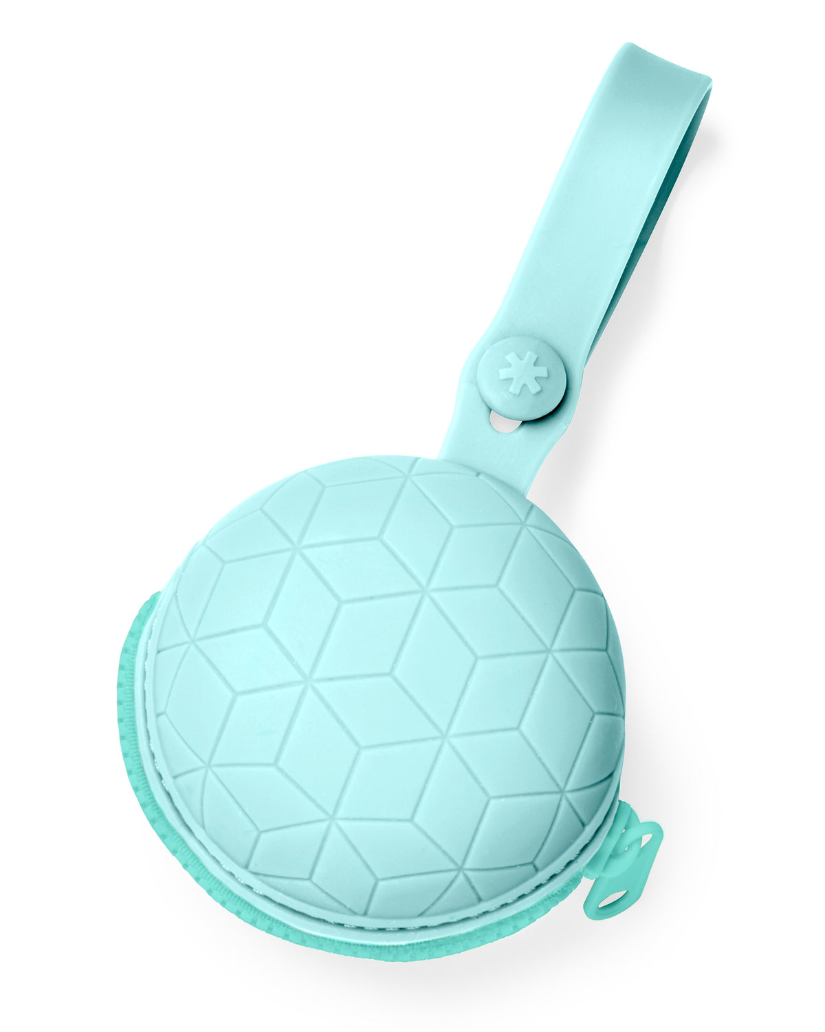 Skip Hop Suport pentru suzeta din silicon - Turcoaz - gogobaby.ro