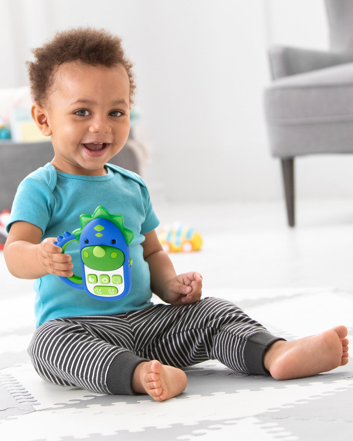 Skip Hop Jucarie interactiva telefon - Dino - gogobaby.ro