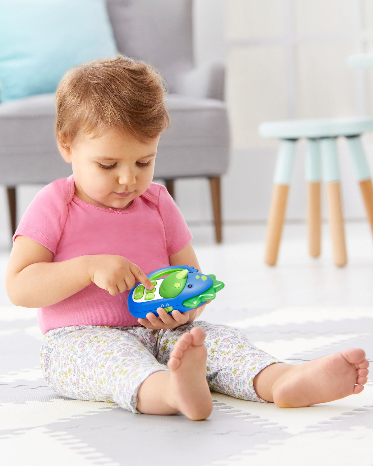Skip Hop Jucarie interactiva telefon - Dino - gogobaby.ro