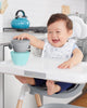 Skip Hop - Set de hranire Easy-Feed (sticla cu pai, 2 lingurite si 2 boluri ergonomice)