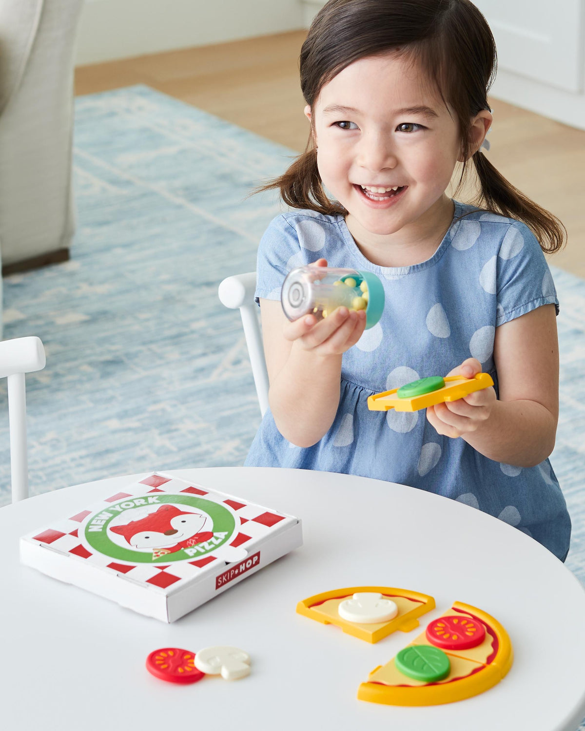 Skip Hop Jucarie Zoo - Set de pizza Piece a Pizza - gogobaby.ro