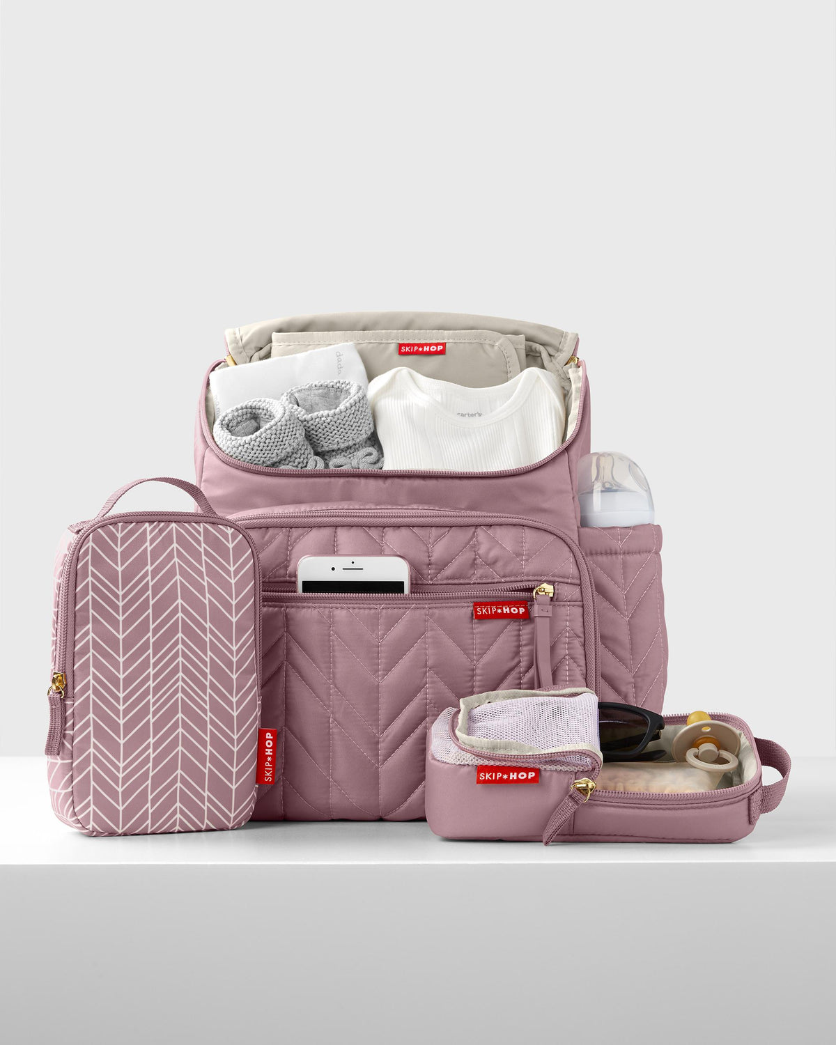 Skip Hop Rucsac pentru scutece - Forma Mauve Mist - gogobaby.ro