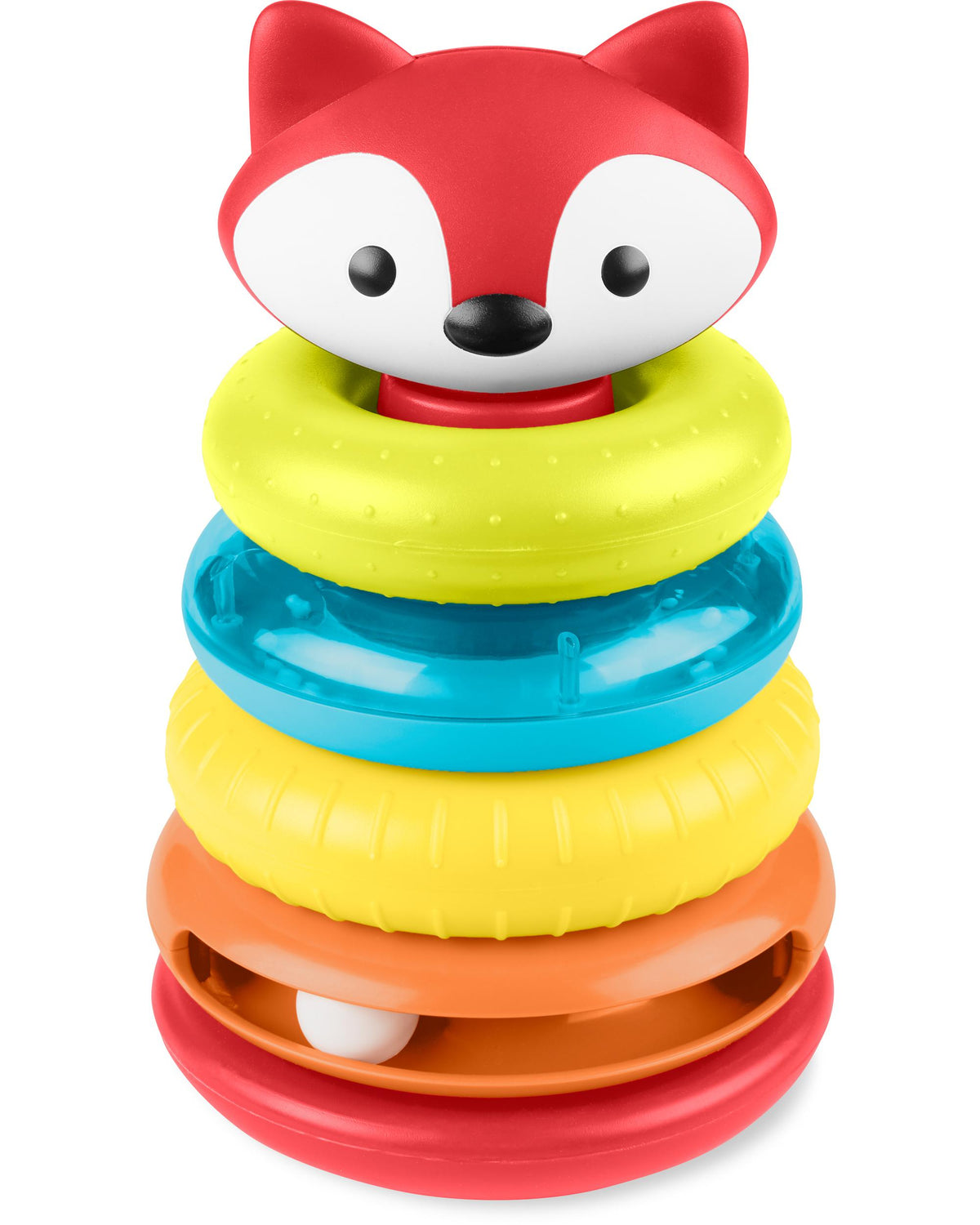 Skip Hop Jucarie Explore & More - Vulpita cu inele colorate - gogobaby.ro