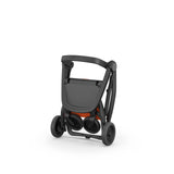 Carucior 2 in 1, Greentom, 100% Ecologic, Black Orange