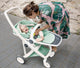 Carucior 2 in 1, Greentom, 100% Ecologic, White Red