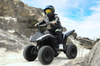 ATV electric HYPER GOGO  QUAD, Cu o viteza maxima de 16 km/h, motor puternic de 350 W, culoare Negru