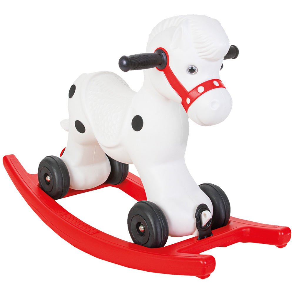 Balansoar pentru copii Pilsan Pony Horse white fara muzica