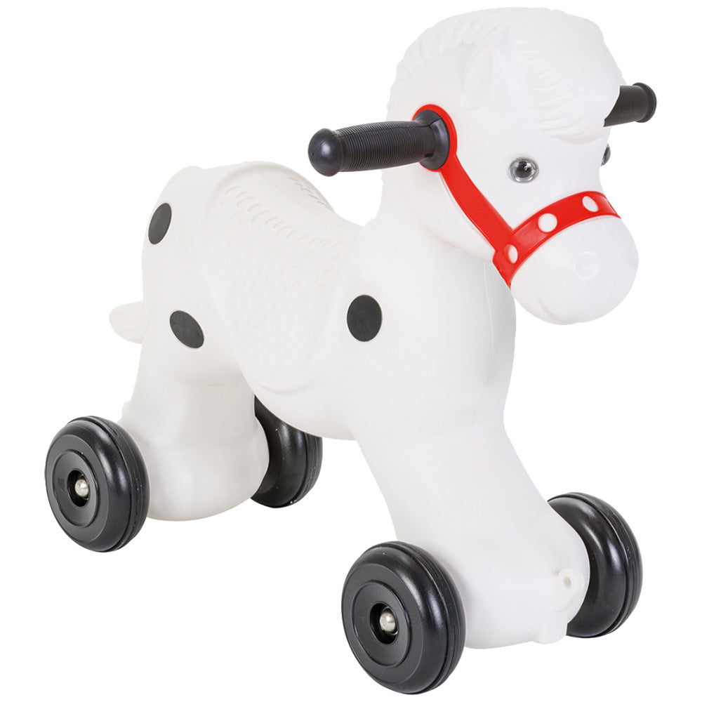 Balansoar pentru copii Pilsan Pony Horse white fara muzica