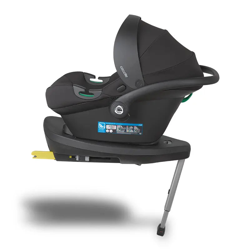 Scoica auto iSize C Knox Black + Baza rotativa isofix iSize Coccolle Knox