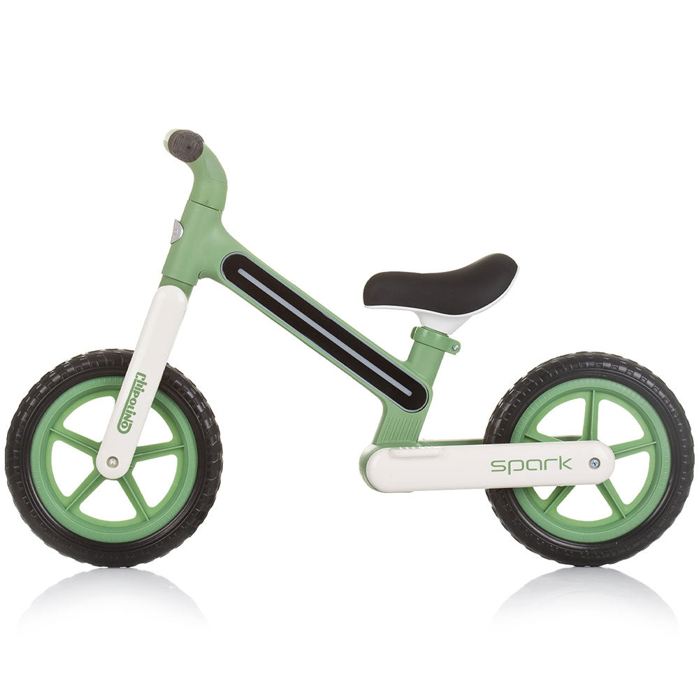 Bicicleta fara pedale Chipolino Spark green - gogobaby.ro