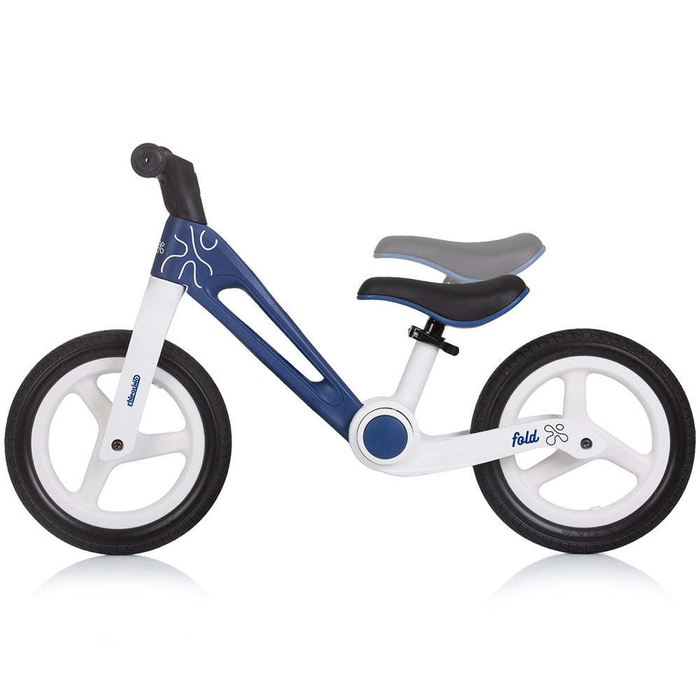 Bicicleta fara pedale pliabila Chipolino Fold X navy