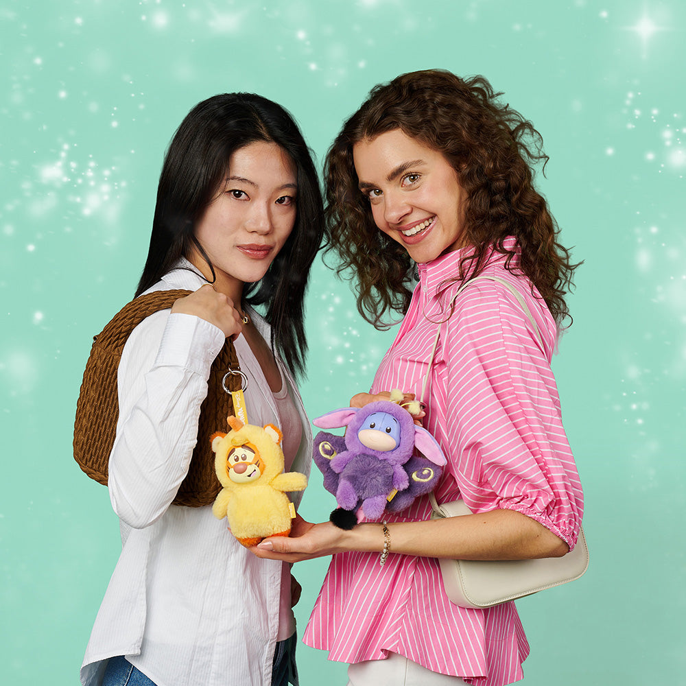 Breloc de plus Nicotoy Disney YuYus Winnie the Pooh 9 variante, seria 3