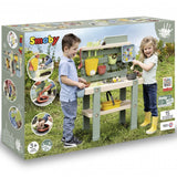 Bucatarie Smoby Mud Kitchen cu 15 accesorii