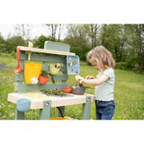 Bucatarie Smoby Mud Kitchen cu 15 accesorii