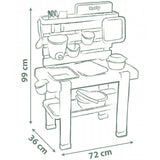 Bucatarie Smoby Mud Kitchen cu 15 accesorii