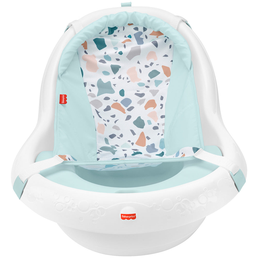 Cadita de baie pentru copii Fisher Price 4 in 1 Sling and Seat Tub blue