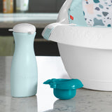 Cadita de baie pentru copii Fisher Price 4 in 1 Sling and Seat Tub blue