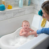 Cadita de baie pentru copii Fisher Price 4 in 1 Sling and Seat Tub blue
