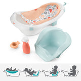 Cadita de baie pentru copii Fisher Price 4 in 1 Sling and Seat Tub orange