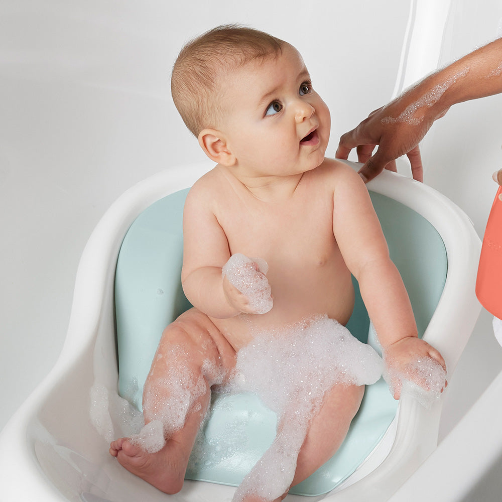 Cadita de baie pentru copii Fisher Price 4 in 1 Sling and Seat Tub orange