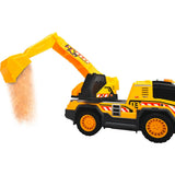 Camion excavator Dickie Toys Excavator Truck 30 cm cu lumini si sunete