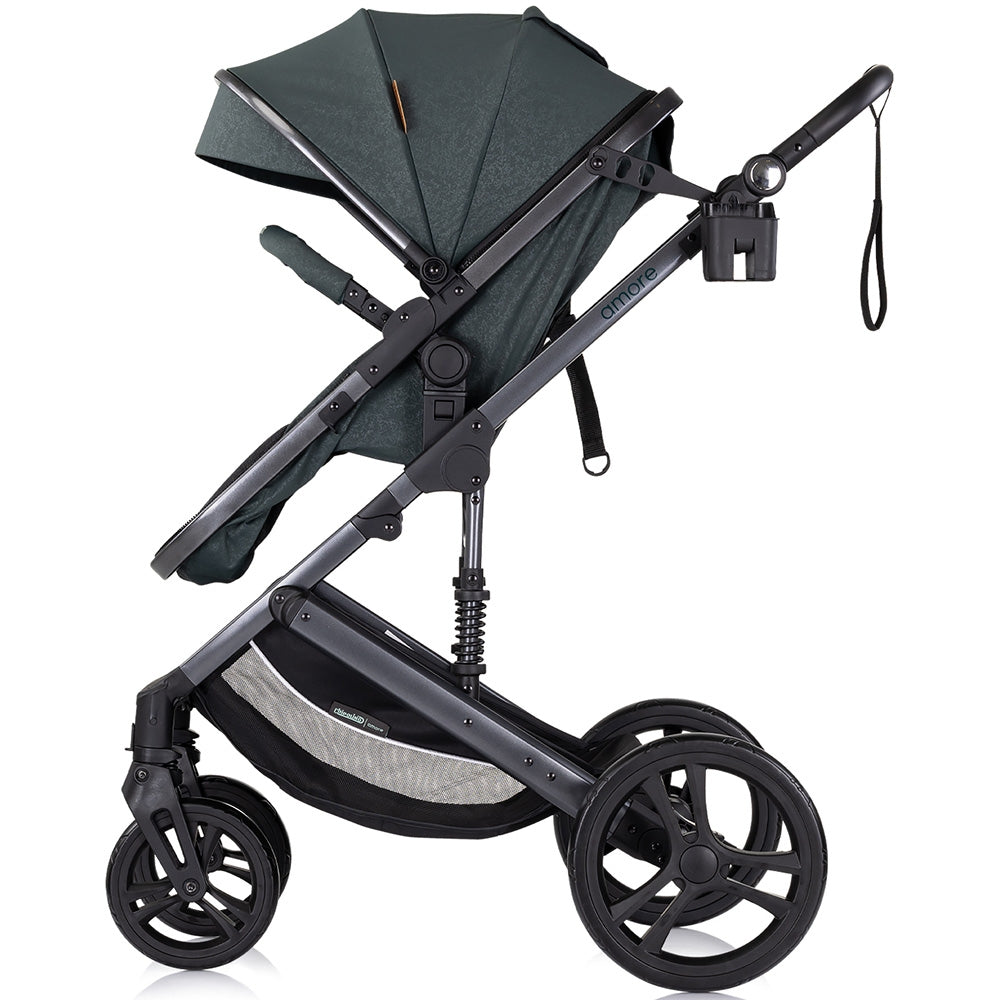 Carucior Chipolino Amore 2 in 1 basil - gogobaby.ro