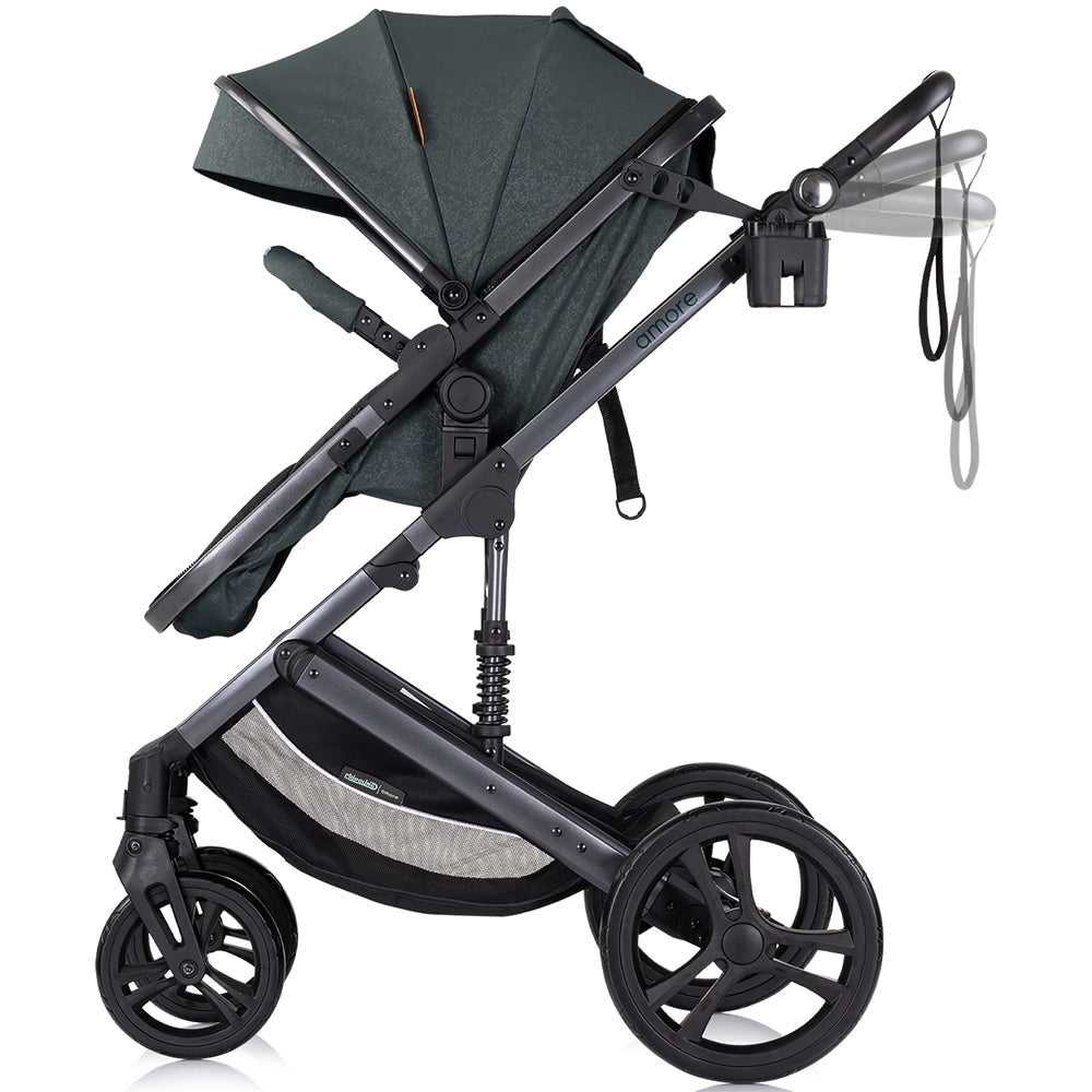Carucior Chipolino Amore 2 in 1 basil - gogobaby.ro