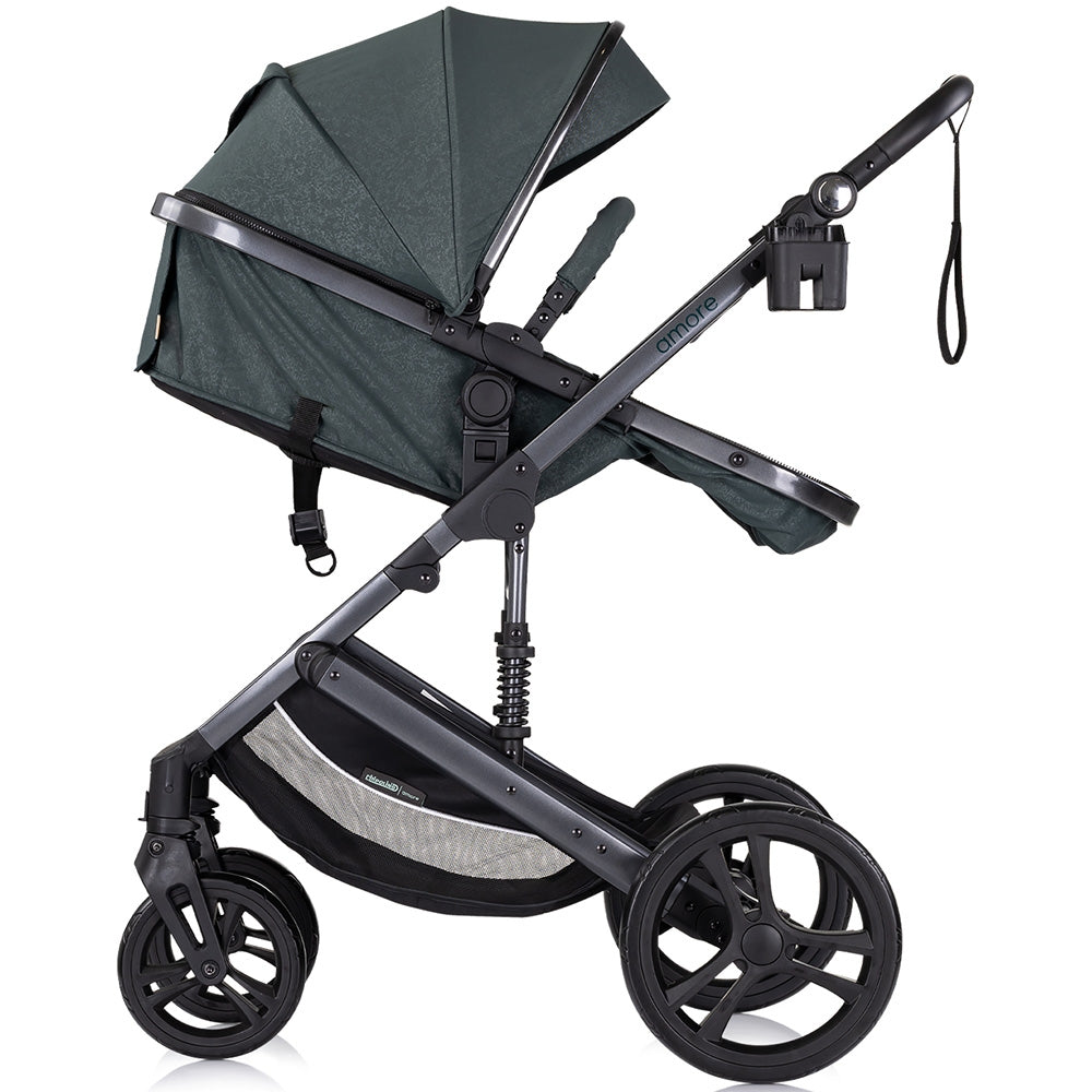 Carucior Chipolino Amore 2 in 1 basil - gogobaby.ro