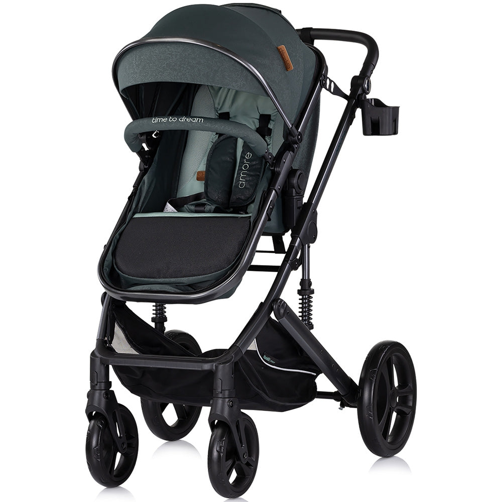Carucior Chipolino Amore 2 in 1 basil - gogobaby.ro
