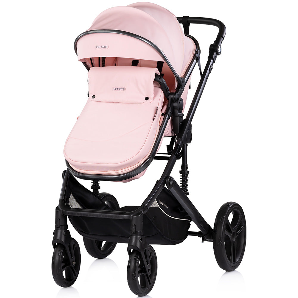 Carucior Chipolino Amore 2 in 1 powder pink