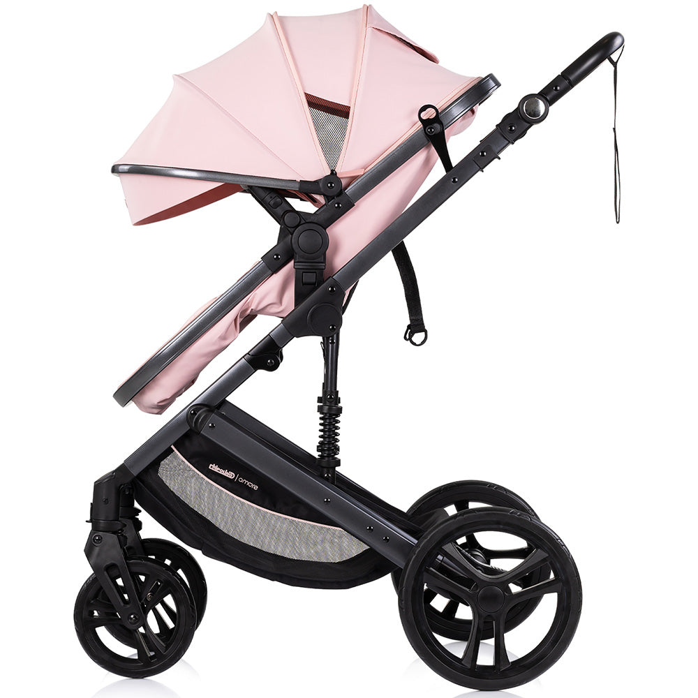Carucior Chipolino Amore 2 in 1 powder pink