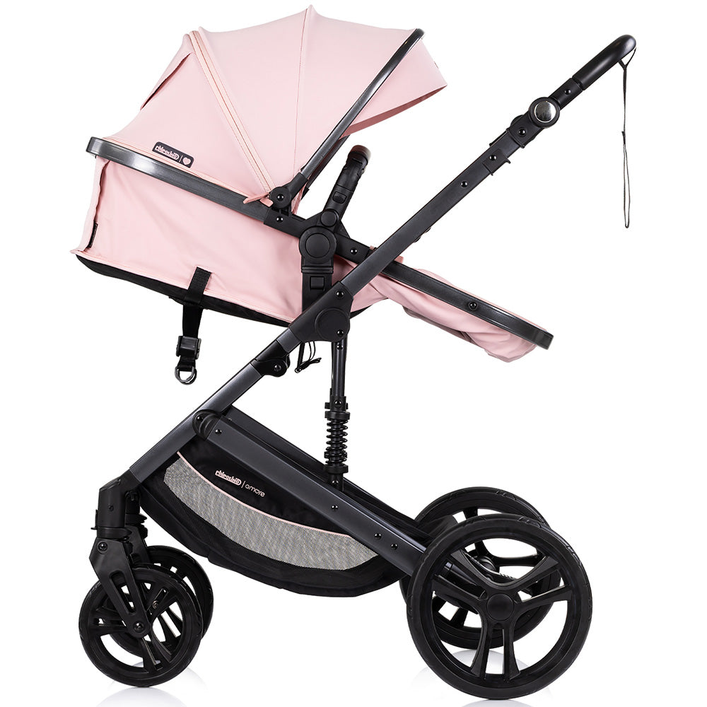 Carucior Chipolino Amore 2 in 1 powder pink