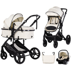 Carucior Chipolino Amore 3 in 1 cashmere