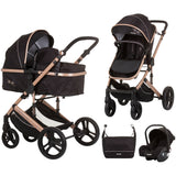 Carucior Chipolino Amore 3 in 1 obsidian