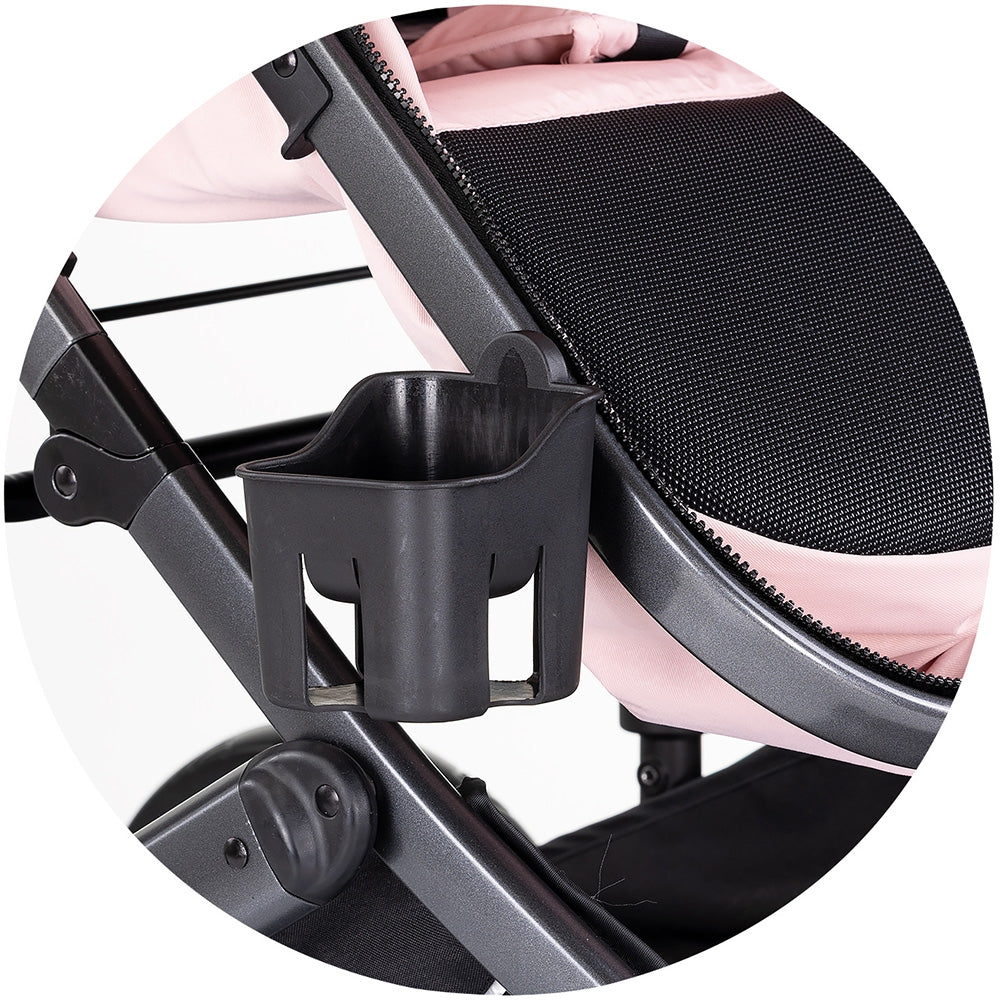 Carucior Chipolino Amore 3 in 1 pink marshmallow