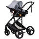 Carucior Chipolino Amore 3 in 1 platinum
