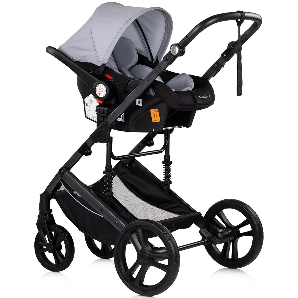 Carucior Chipolino Amore 3 in 1 platinum