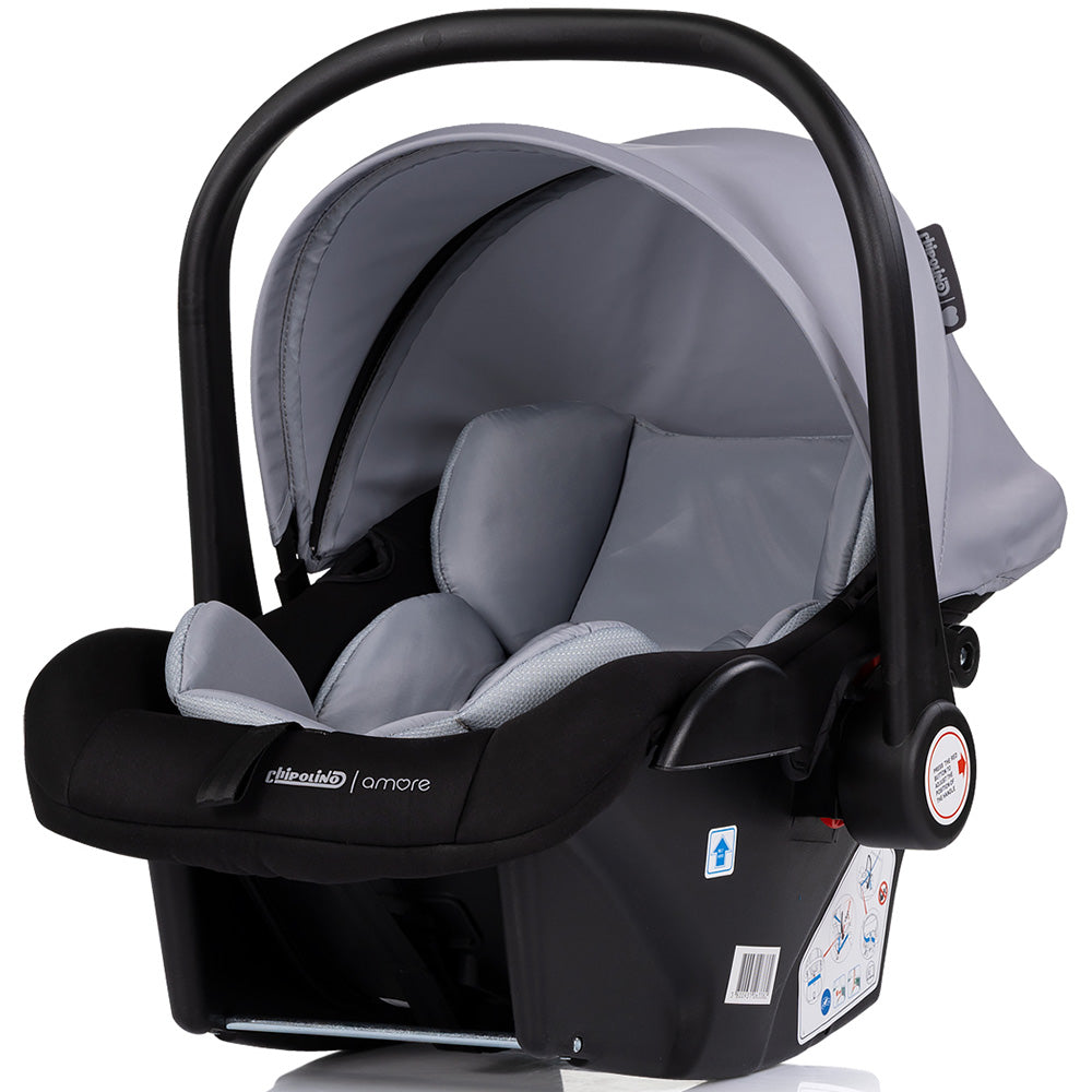 Carucior Chipolino Amore 3 in 1 platinum